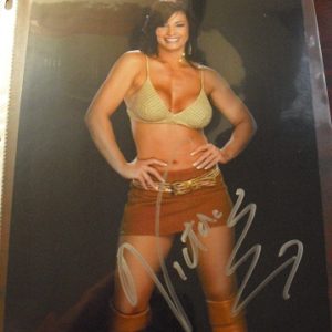 Autographed 8x10 Photograph - Womens Wrestler Victoria