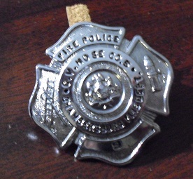 Vintage Metal Chambersburg Fire Department Badge