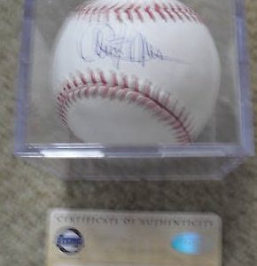 Autographed Cleon Jones Mets Baseball w Steiner COA
