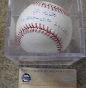 Autographed Roy White Yankees Baseball w Steiner COA