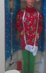 1995 Caroling Fun Barbie Doll 13966 MIB