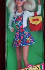 1994 Schooltime Fun Barbie Doll 13741 MIB