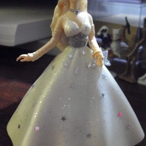 2001 Hallmark Barbie in White Dress Ornament