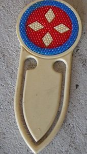 Vintage Plastic Bookmark - St Labre Indian School Montana