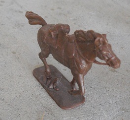 Small Vintage Plastic Horse Figurine