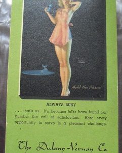 1945 Girly Calendar Pad - Dulany Vernay Company