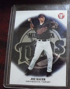 2002 Topps Pristine Joe Mauer Rookie card