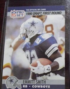 1990 Pro Set Emmitt Smith Rookie Card