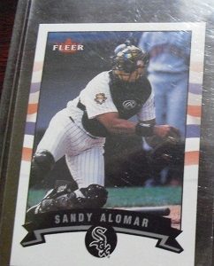 2002 Fleer Mini Sandy Alomar Card #11/50