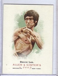 2007 Allen & Ginter Bruce Lee Card