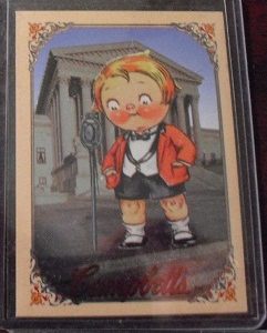 1995 Campbell's Kids Little Boy Insert Card #SC-2