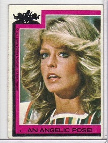 1977 Spelling Charlie's Angels Farrah Fawcett Card