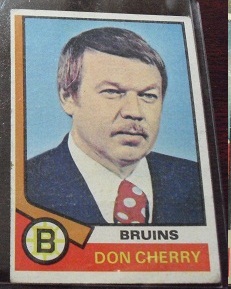 1974-75 Topps Don Cherry Rookie Card