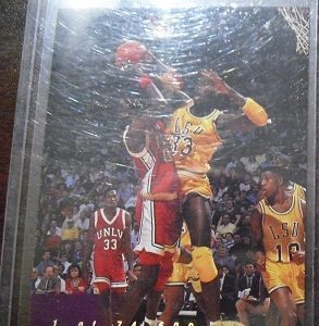 1993 Classic Draft Pick Shaquille O'Neal Insert Card LP9