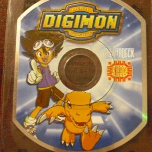 1999 Ban Dai Upper Deck Digimon CD PowerDeck card