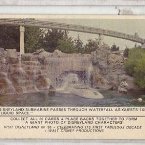1965 Donruss Disneyland Submarine Card #13