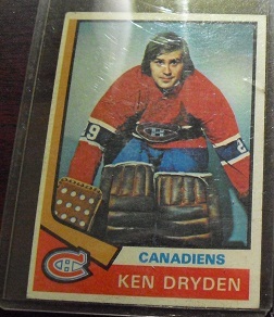 1974-75 Topps Ken Dryden Rookie Card