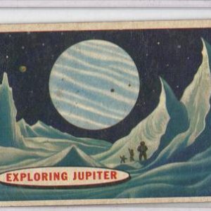 1957 Topps Space Card Exploring Jupiter #80