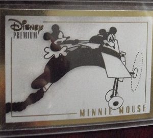 Disney Premium Mickey Mouse Plane Crazy Card