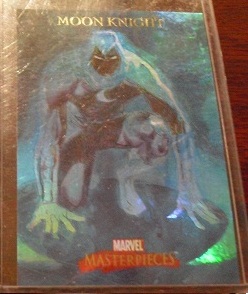 2007 Fleer Marvel Masterpieces Foil Insert Card Moon Knight