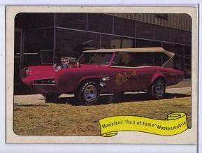 1975 Fleer George Barris Monkeemobile Card