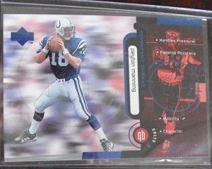 1998 Upper Deck Rookie Insert Card - Peyton Manning