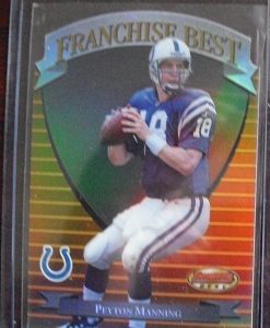 1999 Bowman's Best Insert Card Peyton Manning