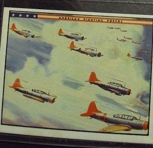 1983 America's Fighting Forces Card Scout Bombers