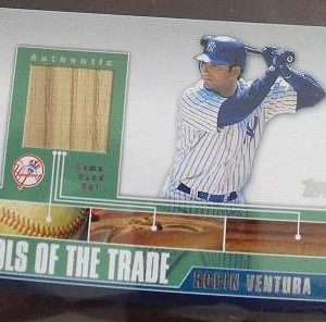 2002 Topps Traded Robin Ventura Bat Card