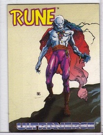 1993 Skybox Ultraverse Rune Promotional Card