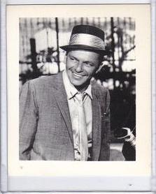 Unique 1960s Photo Card Frank Sinatra