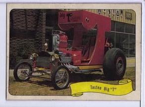 1975 Fleer George Barris Tastee Big T Card