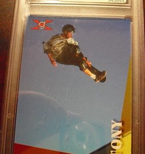 TCA 8 1994 Generation Extreme Tony Hawk Rookie Card