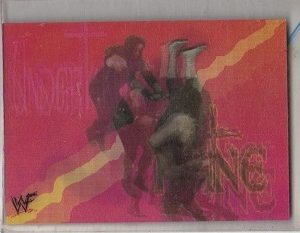 1999 Artbox WWF Undertaker Magic Motion Card #13