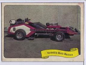 1975 Fleer George Barris Voxmobile Card