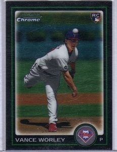 2010 Bowman Chrome Vance Worley Rookie Card