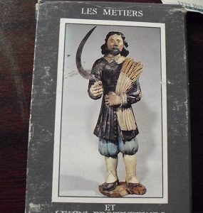 Unusual Deck of Playing Cards - Les Metiers et Leurs Protecteurs