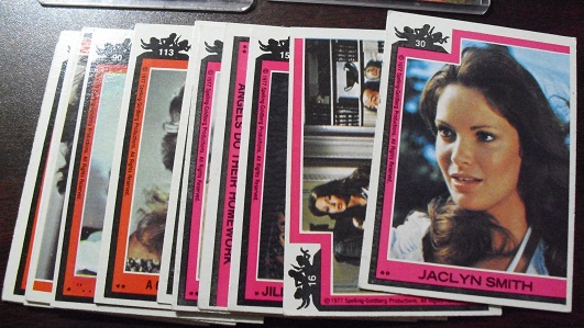 Lot of 13 1977 Charlie's Angels Cards