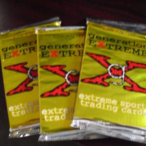 Lot of 3 Packs of 1994 Generation Extreme Trading Cards