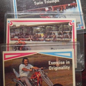 Lot of 3 1970s Street Chopper Cards