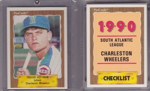 1990 Charleston Wheelers Minor League Set