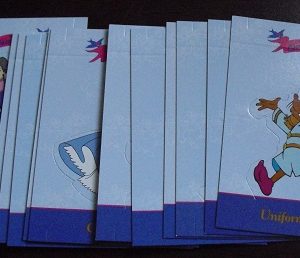 1990s Skybox Cinderella Punch Out Insert Card Set