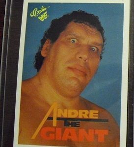 1989 Classic WWF Andre the Giant Card #66