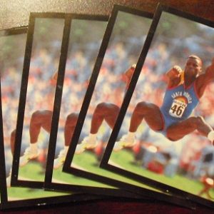 Lot of 6 1992 Classic Carl Lewis Cards