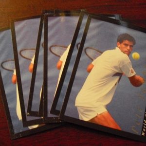 Lot of 7 1992 Classic Pete Sampras Rookie Cards