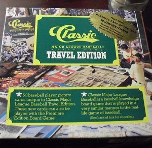 RARE 1987 Classic Travel Edition Baseball Card Set