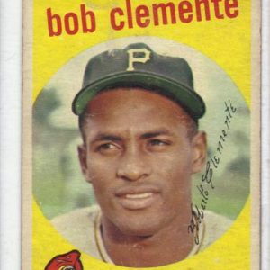 1959 Topps Roberto Clemente Card #478