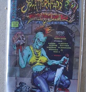 1992 Martha's Splatterheads #1 Comic Book