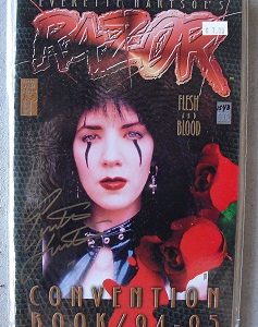 1995 SIGNED Comic Everette Hartsoe's RAZOR