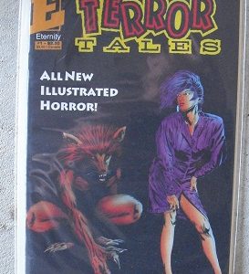 1991 Eternity Comics Terror Tales #1 Comic Book